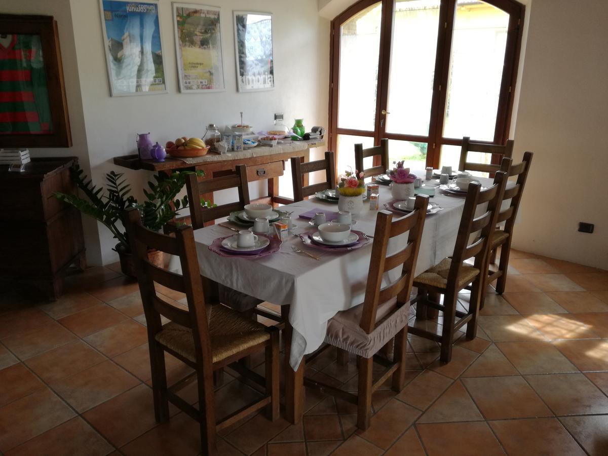 La Vecchia Stalla B&B Нарни Экстерьер фото